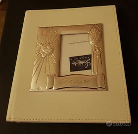 Roccoglitore foto della Cresima riquadro argento