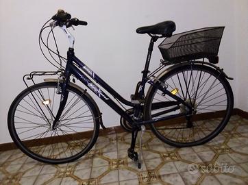 Bicicletta city bike telaio a V