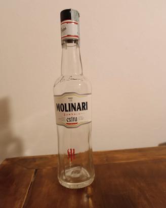 Bottiglia vuota Molinari 
