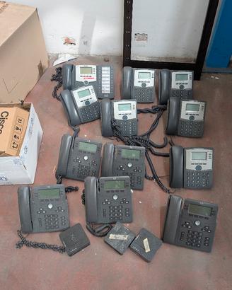 kit 11 telefoni CISCO 303, posto operatore, 3 ATA