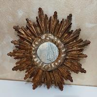 Specchio a raggieravintage, detto specchio sole