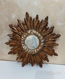 Specchio a raggieravintage, detto specchio sole