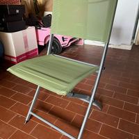 Coppia di sedie da giardino