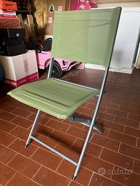 Coppia di sedie da giardino