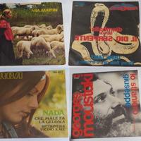 Vari dischi 45 giri, anni 70/80