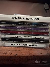 lotto cd metallica in buone condizioni 