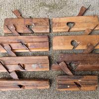 Vecchie 8 pialle da falegname