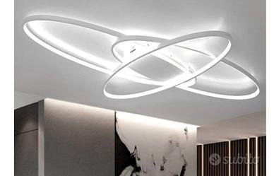 Lampadario a led con telecomando dimmerabile