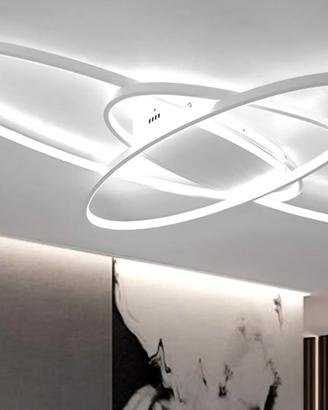 Lampadario a led con telecomando dimmerabile