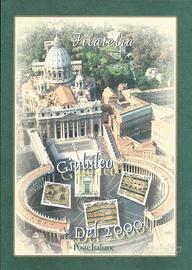 GIUBILEO del 2000 Folder francobolli celebrativi