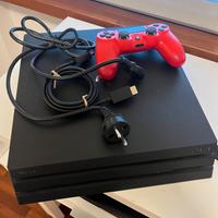 ps4 pro con pad e giochi