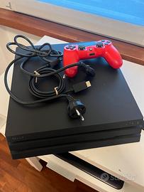 ps4 pro con pad e giochi