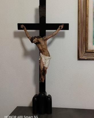 Cristo ottocentesco in carta pesta 