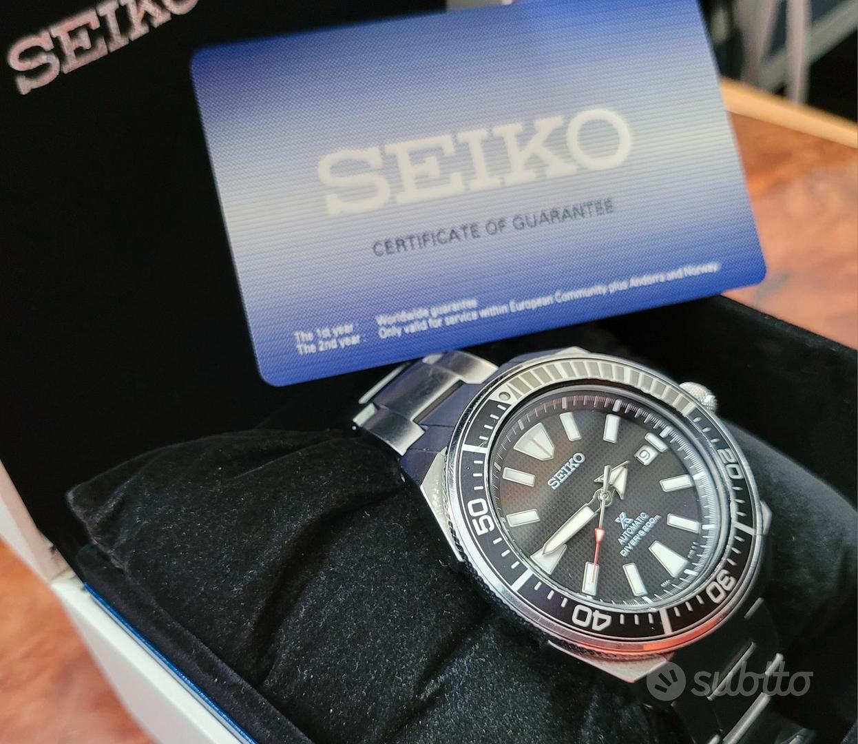OROLOGIO AUTOMATICO DIVER Vintage -39mm- Cal. NH39A Seiko JAPAN TMI EUR