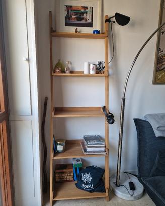 Mobile libreria da parete in vero legno