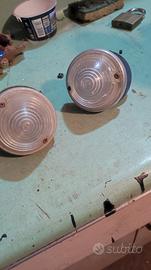luce targa epoca in alluminio 