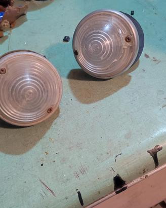 luce targa epoca in alluminio 