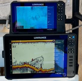 Ecoscandaglio Lowrance HDS 9 Live + HDS 12 Pro
