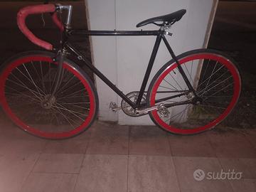 BICI DA CORSA VINTAGE AUTOCOSTRUITA