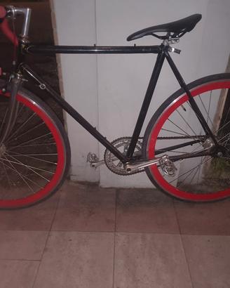 BICI DA CORSA VINTAGE AUTOCOSTRUITA
