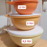 set ciotole Tupperware 