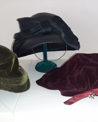 Lotto cappelli vintage Tealdi Torino