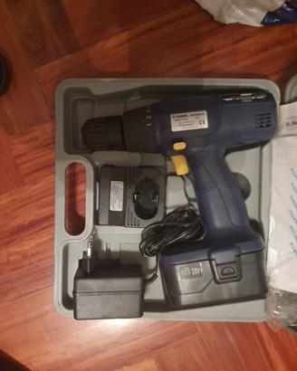 Trapano avvitatore a batteria marchio Elem Techni