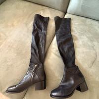 Stivali in pelle Blumarine