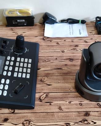 PTZOPTICS Streaming HD Telecamera + IP Controller