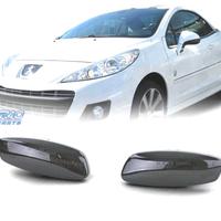 FRECCIE SPECCHIO PER PEUGEOT CITROEN LED NERO FUMÈ