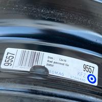 Cerchi in acciaio BMW