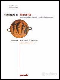 Itinerari di filosofia volumi 1A e 1B ottime condi