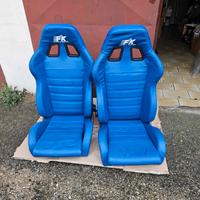 Coppia Sedili Sportivi FK Blu 