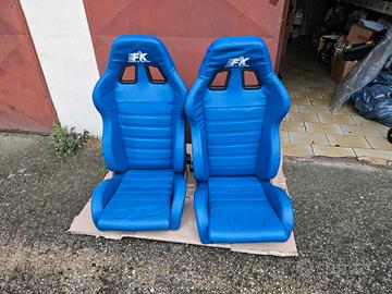 Coppia Sedili Sportivi FK Blu 
