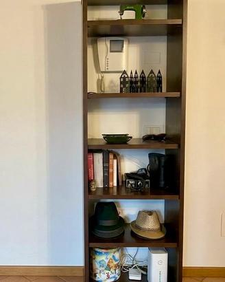 libreria in legno massello