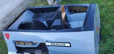 Simulacro abitacolo jet