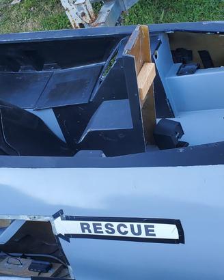 Simulacro abitacolo jet