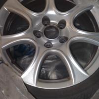 set cerchi 16 e gomme invernali alfa romeo 