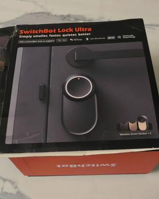 Serratura Smart Switchbot ULTRA Nera