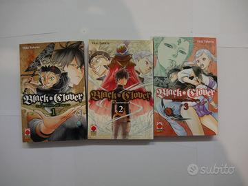 Manga Black Clover Vol. 1-2-3 (Planet Manga)