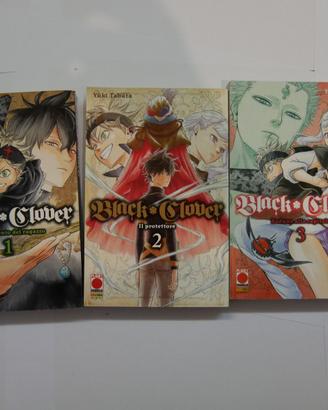Manga Black Clover Vol. 1-2-3 (Planet Manga)