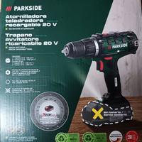 Trapano ricaricabile a batteria parkside