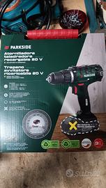 Trapano ricaricabile a batteria parkside