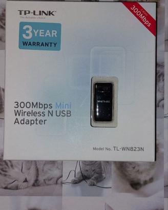 TP-Link Adattatore USB Scheda di Rete, Wireless