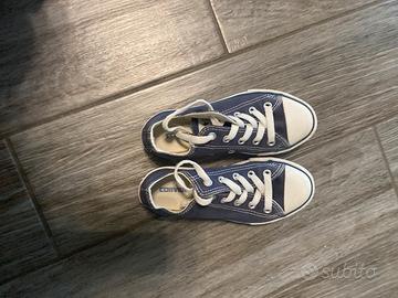 Converse Basse Blu Navy Bambino - Taglia 30