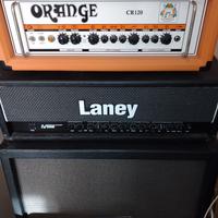 Testata Orande cr120 w e testata Laney a valvole 