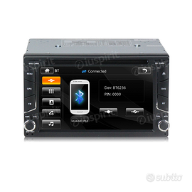 Autoradio 2 DIN navigatore Nissan Qashqai Juke GPS