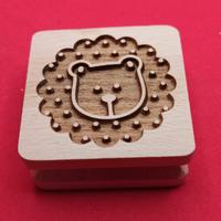 Stampino per biscotti inciso al laser