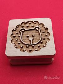 Stampino per biscotti inciso al laser