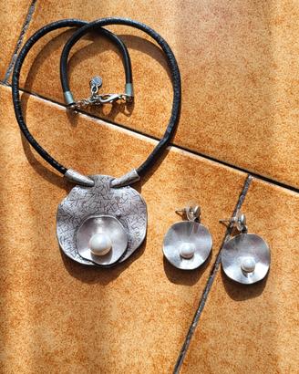 set collana con orecchini 